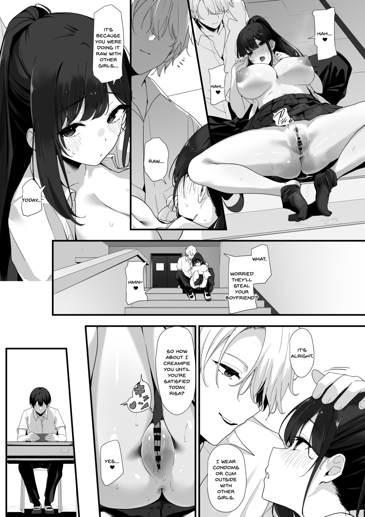 Hentai Manga Comic-Stray Mate - Sex Class 2C --Read-33